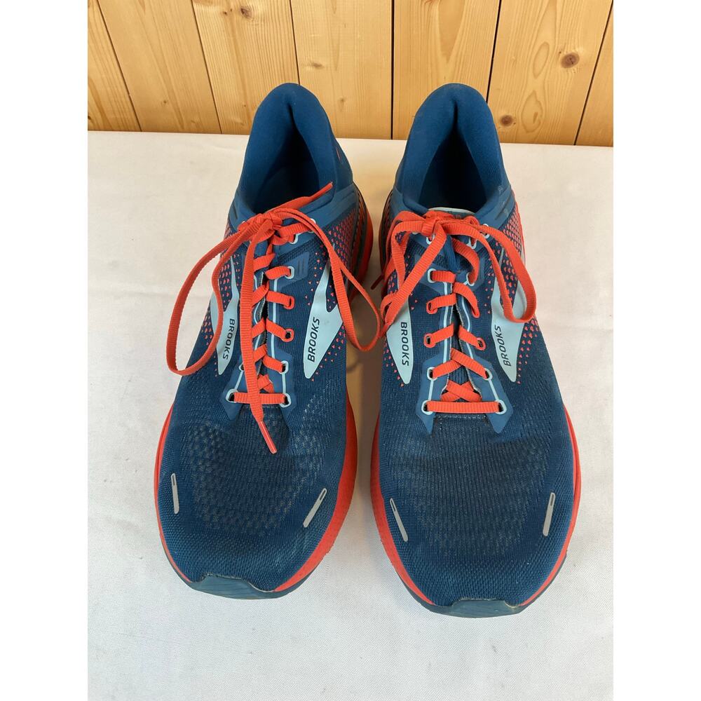 Brooks Adrenaline GTS 22 Men's Shoes, Blue/Red- Size 14